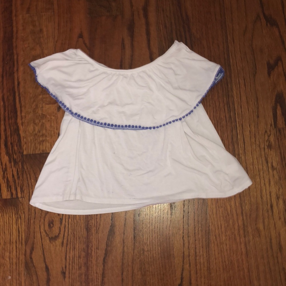Girls off the shoulder top